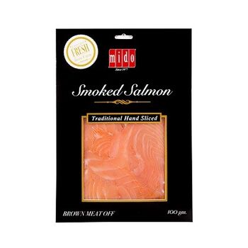 Fresh Smoked Salmon Slices by Mido's