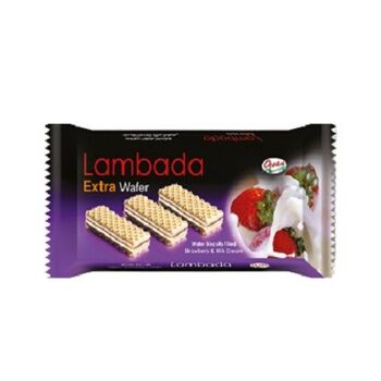 Lambada Extra  Strawberry Wafer by Ocean FoodsMade in Egypt