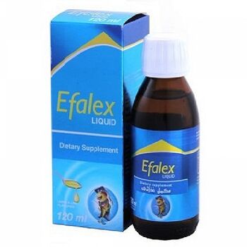 Dietary supplement Efalex Liquid by Interpharma UKMade in Egypt