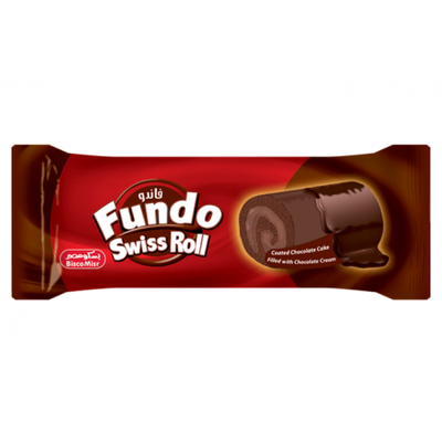 Fundo Swiss Roll Chocolate by Bisco MisrMade in Egypt