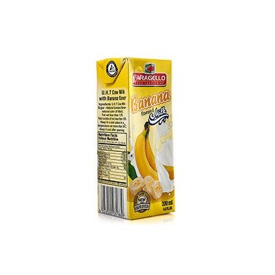 Faragello Banana Flavored Milk by FaragallaMade in Egypt