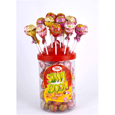 Sima Boom Lollipop With Gum by SimaMade in Egypt