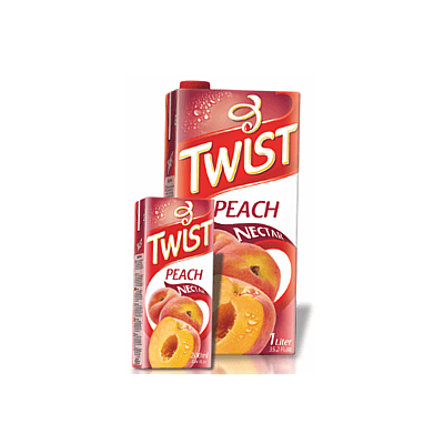 Twist Peach Juice by SakrMade in Egypt