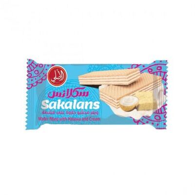El Asly Sakalans Halawa and Cream Wafer by REMDMade in Egypt