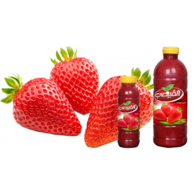 Natural  Strawberry Juice by El KoubasyMade in Egypt