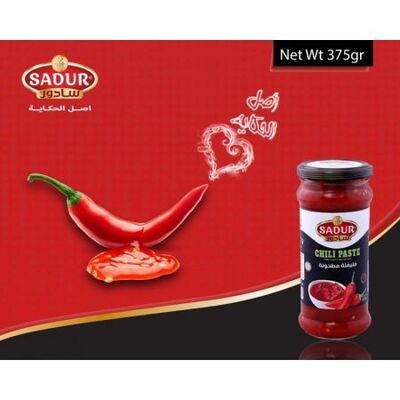Chili Paste by Sadur Food Products co.Made in Egypt