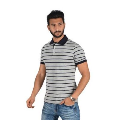 Polo Shirt - Striped by Hero BasicMade in Egypt