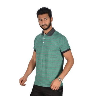 Polo Shirt - Striped by Hero Basic, 3 imageMade in Egypt