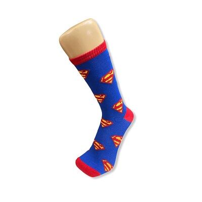 Superman Long Socks by Senior GabrMade in Egypt