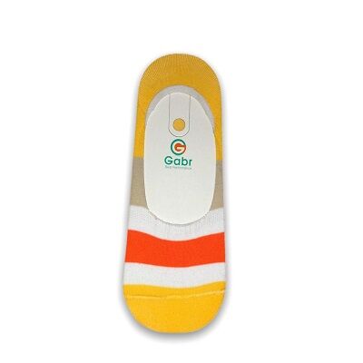 Colored Striped Invisible Socks by Senior Gabr, 5 image