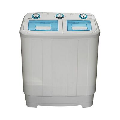 Viiga 288 No Pump Washing Machine by Universal - 7 Kg, Drum capacity: 7Kg, Color: BlueMade in Egypt