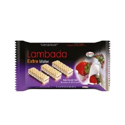 Lambada Extra  Strawberry Wafer by Ocean FoodsMade in Egypt