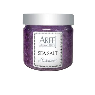 Lavender Sea Salt by AreejMade in Egypt