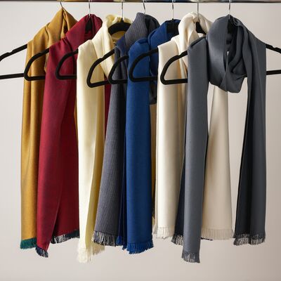 Scarf Unisex 100% Cotton by All CottonZ (Almond), 4 imageMade in Egypt