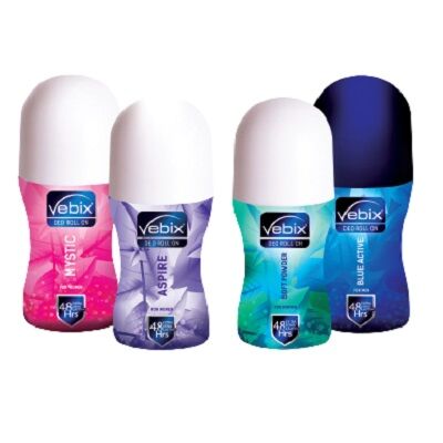 Vebix Deodorant Roll on - 50 ml by Misr Pyramids GroupMade in Egypt