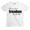Freedom Tshirt by Miguel Designs